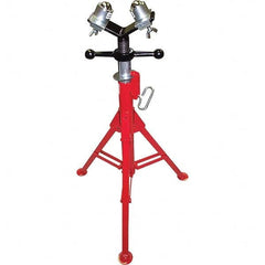 Rothenberger - Pipe Support Stands & Jacks Type: Hi-Jack With Dual-Wheel Roller Head Minimum Pipe Diameter: 1/2 (Inch) - Exact Industrial Supply