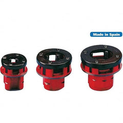 Rothenberger - Pipe Threader Dies Material: Steel Thread Size (Inch): 2-11-1/2 - Exact Industrial Supply