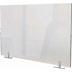 Ghent - 30" x 42" Partition & Panel System-Social Distancing Barrier - Exact Industrial Supply