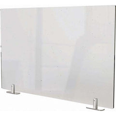 Ghent - 18" x 29" Partition & Panel System-Social Distancing Barrier - Exact Industrial Supply