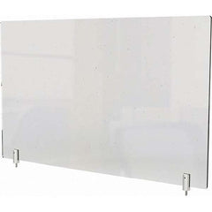 Ghent - 30" x 29" Partition & Panel System-Social Distancing Barrier - Exact Industrial Supply