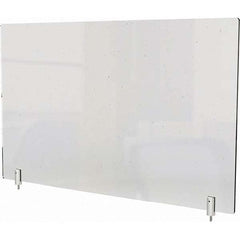 Ghent - 30" x 24" Partition & Panel System-Social Distancing Barrier - Exact Industrial Supply