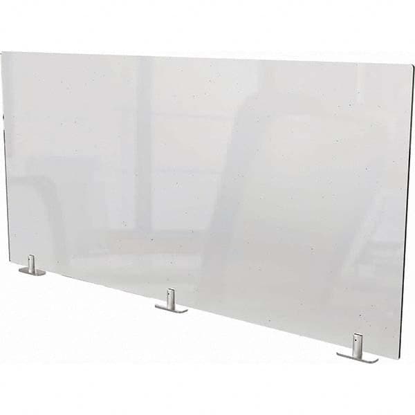 Ghent - 30" x 48" Partition & Panel System-Social Distancing Barrier - Exact Industrial Supply