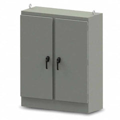 Wiegmann - Hinged & Screw Cover Enclosures Enclosure Type: Standard Enclosure Cover Type: Hinged - Exact Industrial Supply