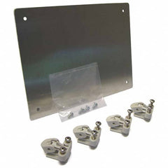 Wiegmann - Electrical Enclosure Panels Panel Type: Back Panel Material: Steel - Exact Industrial Supply