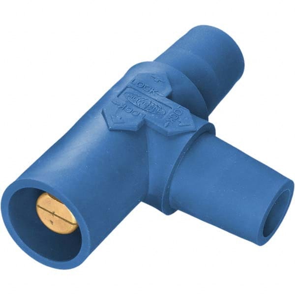 Bryant Electric - Single Pole Plugs & Connectors Connector Type: Tapping Tee End Style: Female-Male-Male - Exact Industrial Supply