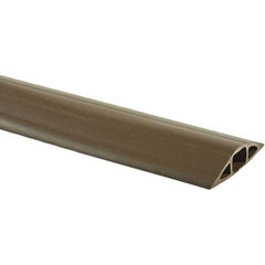 On Floor Cable Covers; Cover Material: PVC; Number of Channels: 1; Overall Length (Feet): 10 ft; Maximum Compatible Cable Diameter (Inch): 0.3100; Maximum Compatible Cable Diameter (mm): 0.3100 in; 7.87 mm; Overall Width (mm): 69.85; Overall Length: 10 ft