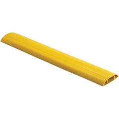 On Floor Cable Covers; Cover Material: PVC; Number of Channels: 1; Overall Length (Feet): 3 ft; Maximum Compatible Cable Diameter (Decimal Inch): 1-1/4; Overall Width (Inch): 5.6000 in; 142.24 mm; Overall Width (mm): 142.24; Overall Width (Decimal Inch):