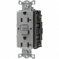 Bryant Electric - GFCI Receptacles Grade: Commercial Color: Gray - Exact Industrial Supply