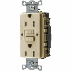 Bryant Electric - GFCI Receptacles Grade: Commercial Color: Ivory - Exact Industrial Supply