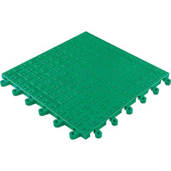 Wearwell - 1 10-Piece 18" Long x 18" Wide x 7/8" Thick, Anti-Fatigue Modular Matting System - Exact Industrial Supply