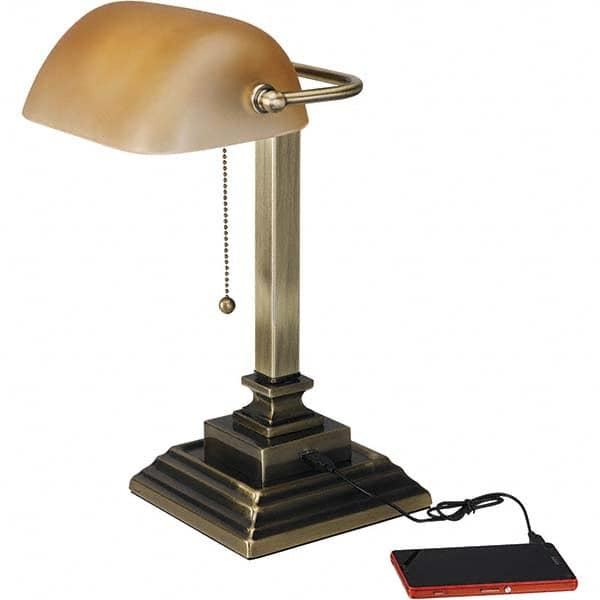 ALERA - Task Lights Fixture Type: Desk Color: Black - Exact Industrial Supply