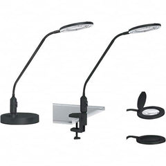 ALERA - Task Lights Fixture Type: Magnifying Color: Black - Exact Industrial Supply