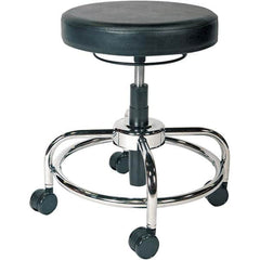 ALERA - Swivel & Adjustable Stools Type: Adjustable Height Stool Base Type: Metal - Exact Industrial Supply