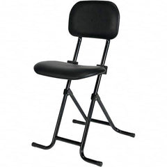 ALERA - Swivel & Adjustable Stools Type: Adjustable Height Stool Base Type: Metal - Exact Industrial Supply