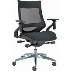 ALERA - 30-3/8 to 42-3/4" High Office/Managerial/Executive Chair - Exact Industrial Supply