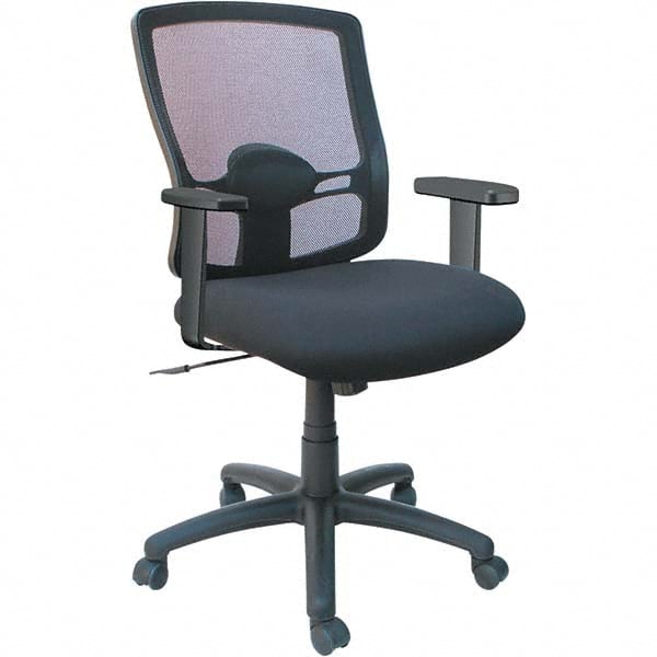 ALERA - 21 to 24-1/4" High Swivel/Tilt Mesh Chair - Exact Industrial Supply
