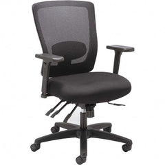 ALERA - 40 to 43-5/8" High Mid-Back Swivel/Tilt Chair - Exact Industrial Supply