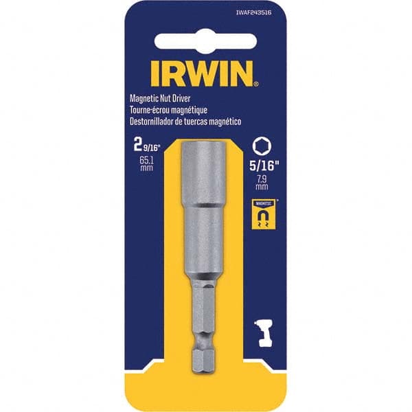 Irwin - 5/16" Hex Nut Driver - Exact Industrial Supply