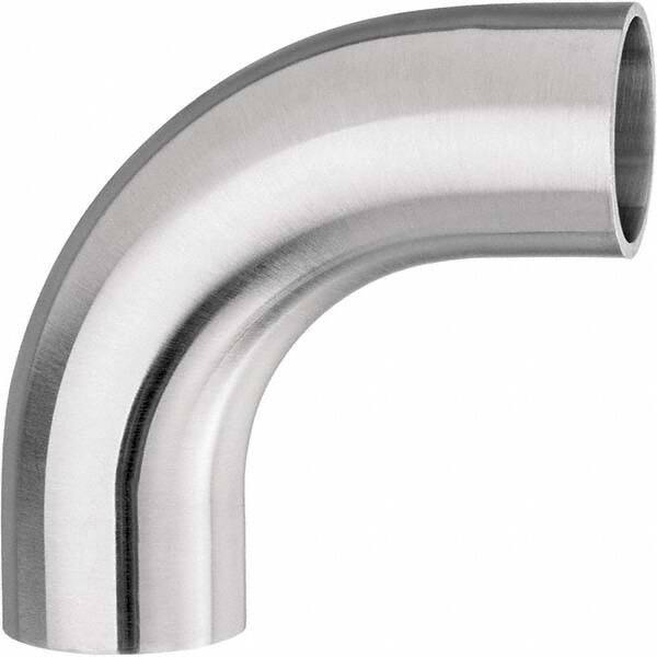 Value Collection - Sanitary Stainless Steel Pipe Fittings Type: 90 Elbow Style: Butt Weld - Exact Industrial Supply