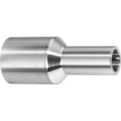 Value Collection - Sanitary Stainless Steel Pipe Fittings Type: Straight Adapter Style: Butt Weld - Exact Industrial Supply