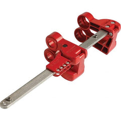 Brady - Pneumatic & Valve Lockouts Type: Gate Valve Lockout Maximum Valve Handle Size (Inch): 3 - Exact Industrial Supply