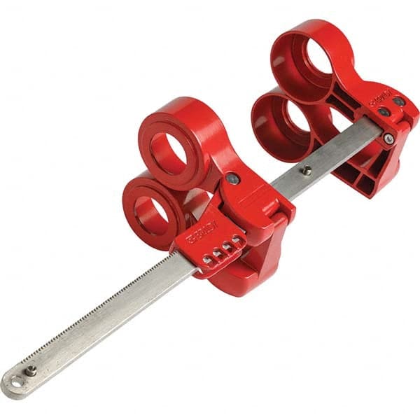 Brady - Pneumatic & Valve Lockouts Type: Gate Valve Lockout Maximum Valve Handle Size (Inch): 14 - Exact Industrial Supply