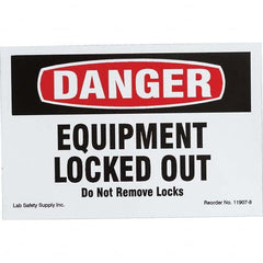 Brady - Safety & Facility Labels Message Type: Accident Prevention Header: DANGER - Exact Industrial Supply