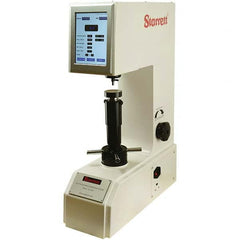 Starrett - Bench Top Hardness Testers Scale Type: Rockwell Minimum Hardness: 1 HRC - Exact Industrial Supply