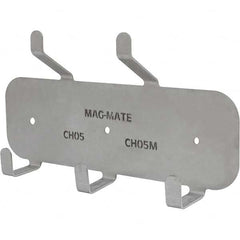Mag-Mate - Coat & Hat Hooks Type: Double Coat and Hat Hook Projection: 2-15/64 (Inch) - Exact Industrial Supply