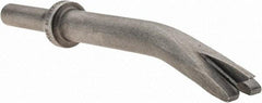 Made in USA - 5-3/8" OAL, 5/8" Shank Diam, Claw Ripper Chisel - Round Shank, Alloy Steel - Exact Industrial Supply