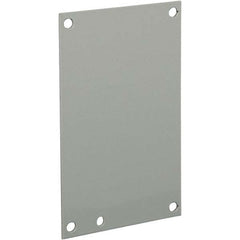 Wiegmann - Electrical Enclosure Panels Panel Type: Back Panel Material: Steel - Exact Industrial Supply