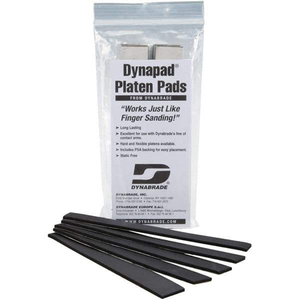 Dynabrade - Power Sander Platen Pads - For Use with Dynafile Abrasive Belt Machines - Exact Industrial Supply