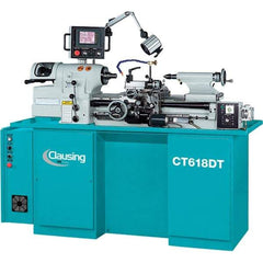 Clausing - Bench, Engine & Toolroom Lathes   Machine Type: Toolroom Lathe    Spindle Speed Control: Variable Speed Pulley - Exact Industrial Supply