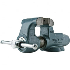 Wilton - Bench Vises Jaw Width (Inch): 3 Jaw Opening Capacity (Inch): 4-3/4 - Exact Industrial Supply