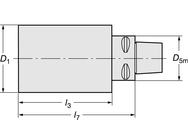 C3NR040110B CAPTO BLANK - Exact Industrial Supply