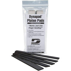 Dynabrade - Power Sander Platen Pads - For Use with Dynafile II & Electric Dynafile II Abrasive Belt Machines - Exact Industrial Supply