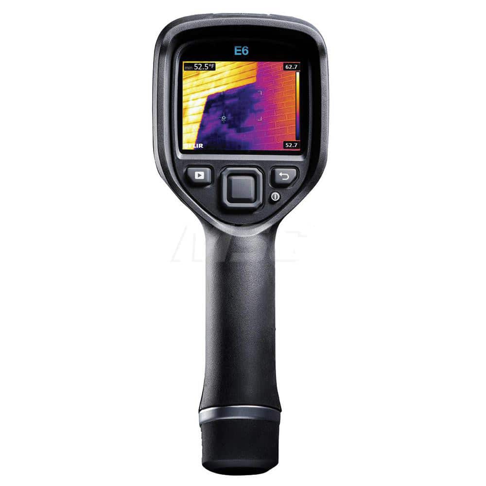 Thermal Imaging Cameras; Camera Type: Thermal Imaging IR Camera; Display Type: 3″ Color LCD; Compatible Surface Type: Dull; Dark; Light; Shiny; Field Of View: 45 Degree Horizontal x 34 Degree Vertical; Power Source: Li-Ion Rechargeable Battery; Batteries