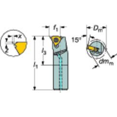 266LKF-D10-3-RE CoroThread® 266 Boring Bar - Exact Industrial Supply