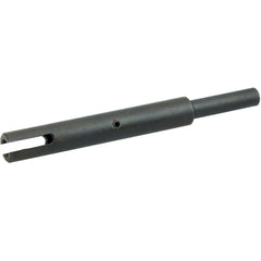 Holder for Burrite-Style Power Tube Brushes with 3/8″ Stem, For Brush Stem Dia. 1/8″, Holder Dia. 3/8″ - Exact Industrial Supply