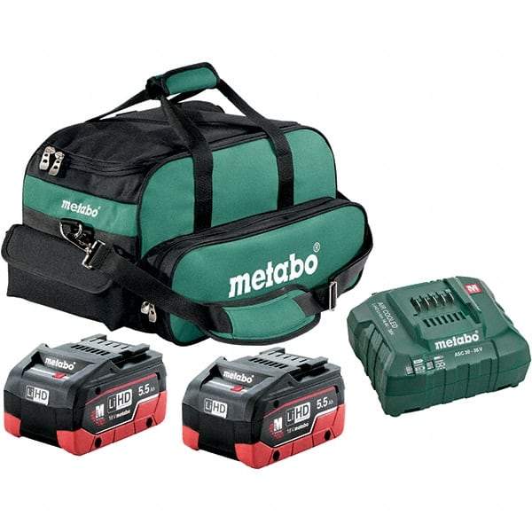 Metabo - Power Tool Chargers Voltage: 18 Battery Chemistry: Lithium-Ion - Exact Industrial Supply