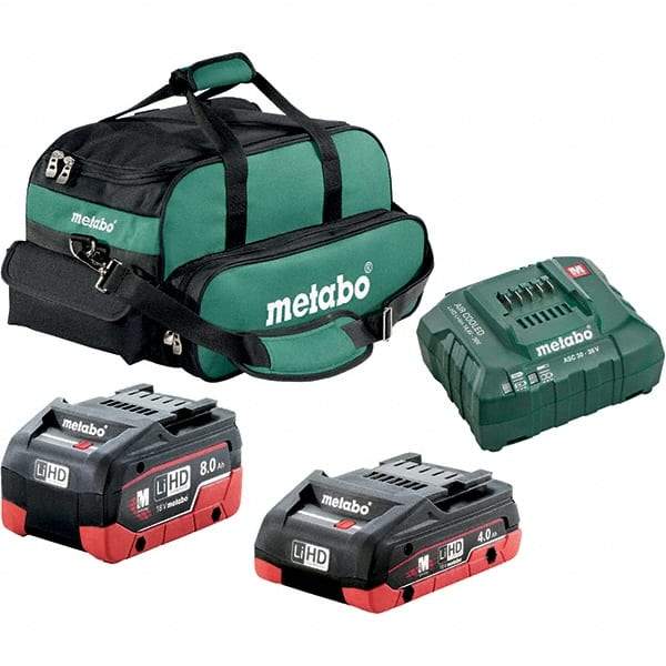 Metabo - Power Tool Chargers Voltage: 18 Battery Chemistry: Lithium-Ion - Exact Industrial Supply