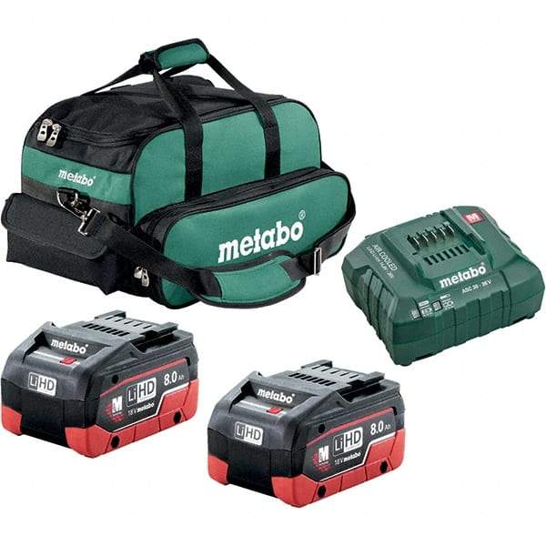 Metabo - Power Tool Chargers Voltage: 18 Battery Chemistry: Lithium-Ion - Exact Industrial Supply