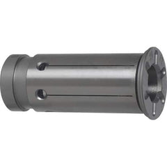 Guhring - 20.64mm ID x 32mm OD, 35.5mm Head Diam, Sealed Hydraulic Chuck Sleeve - Steel, 60.5mm Length Under Head, Through Coolant - Exact Industrial Supply