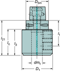 C63912025080 CAPTO ADAPTER - Exact Industrial Supply