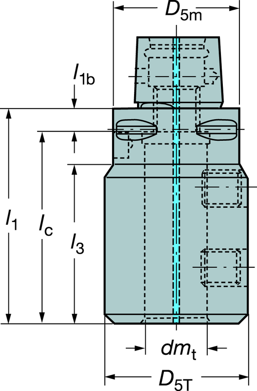 C63912750115 CAPTO ADAPTER - Exact Industrial Supply