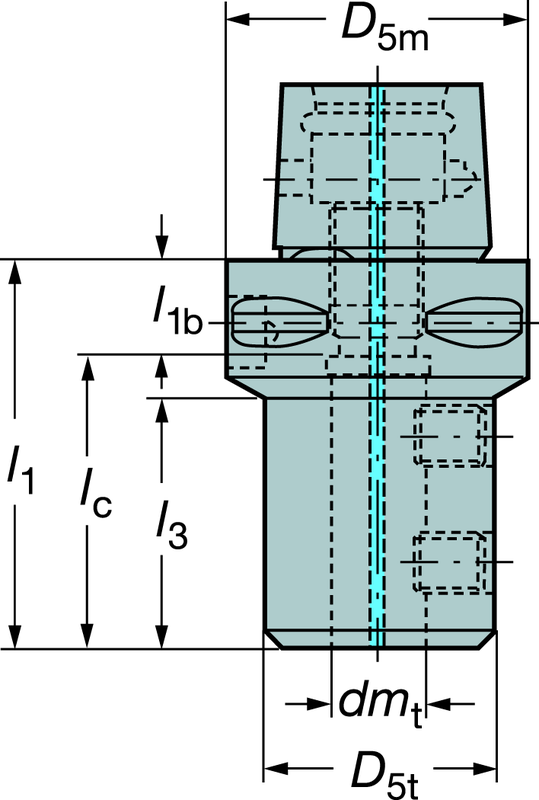 C63912725070A CAPTO ADAPTER - Exact Industrial Supply