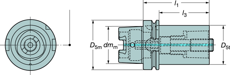 C8390410100120A CAPTO HOLDER - Exact Industrial Supply