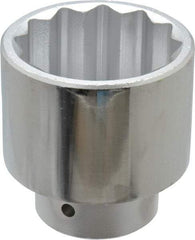 Proto - 2-1/2", 1" Drive, Standard Hand Socket - 12 Points, 4-1/8" OAL - Exact Industrial Supply