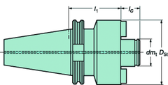 A2F055060080 FACEMILL HOLDER - Exact Industrial Supply